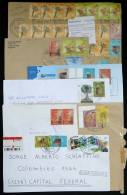 Lot Of 5 Covers Mailed Between 2006/2012, Postages With Stamps Of The Indigeneous Cultures Issue. - Briefe U. Dokumente