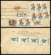 Registered Cover Sent To Buenos Aires In MAR/1990 With Postmark Of "ESTAF. SAN FELIX" (Santiago Del Estero), With... - Briefe U. Dokumente