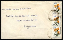 Cover Mailed On 14/FE/1990 With Postmark Of "PIEDRA BLANCA" (Santiago Del Estero) To Buenos Aires, With INFLA... - Briefe U. Dokumente