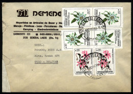 Cover With Advertising Corner Card Of A Wholesaler, Sent From "GENERAL LAGOS" (Santa Fe) To Bolivar On 18/DE/1989 - Brieven En Documenten