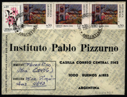 Cover Sent From "MINA PIRQUITAS" (Jujuy) To Buenos Aires On 21/NO/1989, With INFLA Postage Of A170, VF Quality - Brieven En Documenten