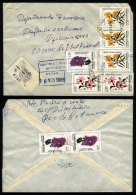 Registered Cover With Postmark Of "DIVISADERO" (Catamarca) Sent To Buenos Aires On 7/NO/1989, And INFLA Postage Of... - Brieven En Documenten