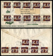 Cover Sent From "EL FORTIN" (Córdoba) To Buenos Aires In AU/1989, With INFLA Postage Of A170, VF Quality - Brieven En Documenten