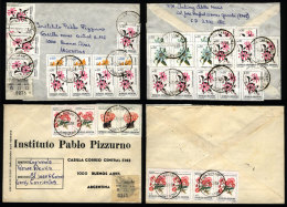 2 Registered Covers Sent With Postmarks Of "COLONIA GARABI" (Corrientes) Sent To Buenos Aires On 12/AU/1988 And... - Brieven En Documenten