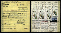 Postal Money Order Sent On 9/JA/1986 With Postmark Of "PUEBLO MIGUEL TORRES" (Santa Fe) To Rosario, With... - Brieven En Documenten