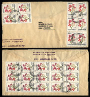 Cover Sent From "ALBARELLOS" (Santa Fe) To Rosario On 5/MAR/1985, With INFLA Postage Of $a25, VF Quality - Brieven En Documenten