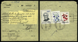 Postal Money Order Sent On 17/MAR/1983 With Postmark Of "EST. RUTA 3 Km. 29" (Buenos Aires) To Tabay (Corrientes),... - Brieven En Documenten