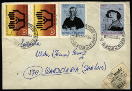 Front Of Cover Sent From "MERCEDES" (San Luis) To Candelaria (San Luis) On 25/MAR/1982, With INFLA Postage Of... - Brieven En Documenten