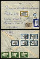 Registered Cover Mailed On 27/MAR/1980 With Postmark Of "VILLA LTDOR. GRAL. SAN MARTIN" (Entre Rios) To Buenos... - Brieven En Documenten