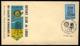 ROTARY: Cover With Cachet And Special Postmark Of 26/AP/1980, VF Quality - Brieven En Documenten