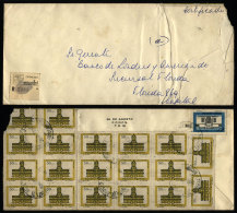 Registered Cover Mailed On 29/MAR/1978, Franked With 960P. Consisting Of 19 Stamps Of 50P + 1 Of 10P., With... - Brieven En Documenten