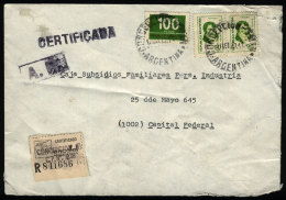 Registered Cover Sent From "CONCEPCION" (Tucumán) To Buenos Aires On 17/NO/1977 - Brieven En Documenten