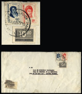 Registered Cover Sent From "EST CONCEPCION" (Tucumán) To Buenos Aires On 22/JUN/1977, VF Quality - Brieven En Documenten