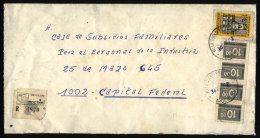 Registered Cover Mailed To Buenos Aires In JUN/1977 With Postmark Of "VILLA QUINTEROS" (Tucumán), And INFLA... - Brieven En Documenten