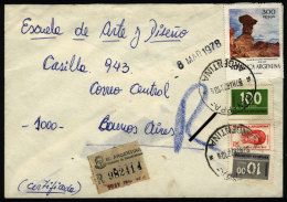 Registered Cover Sent From  "TOAY" (La Pampa) To Buenos Aires On 7/MAR/1973, VF Quality - Brieven En Documenten