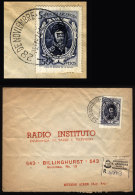 Registered Cover Sent From 28 DE NOVIEMBRE (Santa Cruz) To Buenos Aires On 25/FE/1970, VF Quality - Brieven En Documenten