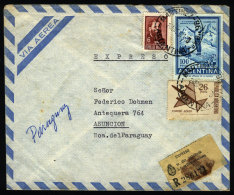 Express Cover Sent By Airmail To Paraguay On 26/JA/1970, With Postmark Of "MARTINEZ" (Buenos Aires) - Brieven En Documenten