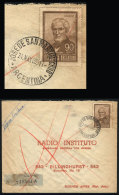 Express Airmail Cover Sent From JOSÉ DE SAN MARTÍN (Chubut) To Buenos Aires On 24/MAY/1968. - Briefe U. Dokumente