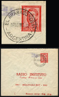 Cover Sent From EL ARAÑADO (Córdoba) To Buenos Aires On 10/AP/1963 - Briefe U. Dokumente