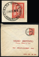 Cover Sent From CAÑADA RICA (Santa Fe) To Buenos Aires On 22/MAY/1962, VF Quality - Briefe U. Dokumente