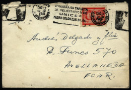 Cover Mailed On 22/DE/1961, With Slogan Cancel "Buy Your UNICEF Greeting Card", Back Flap With Some Defects - Briefe U. Dokumente