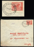 Cover Sent From POSTA DE SAN MARTÍN (Santa Fe) To Buenos Aires On 29/JUL/1960 - Briefe U. Dokumente