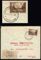 Registered Cover Sent From GOBERNADOR COSTA (Chubut) To Buenos Aires On 14/JUN/1960 - Briefe U. Dokumente