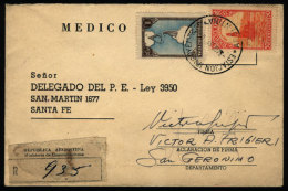 Cover Sent From "ESTACION IRIGOYEN" (Santa Fe) To Santa Fe City On 3/AP/1952, VF Quality - Brieven En Documenten