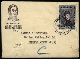 Cover Sent From "LA FRONTERITA" (Tucumán) To Buenos Aires On 5/SE/1950, VF Quality - Brieven En Documenten