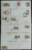 10 Covers Mailed Between 1948/1962 From Various Towns In The Province Of TUCUMÁN To Buenos Aires, Varied... - Brieven En Documenten