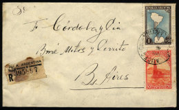 Cover Sent To Buenos Aires With Postmark Of "LOS SAUCES" (Córdoba) - Brieven En Documenten