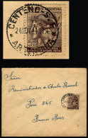 Cover Sent From CENTENO (Santa Fe) To Buenos Aires On 24/NO/1944, VF Quality - Briefe U. Dokumente