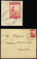 Cover Sent From "GUAYABI"(Chaco) To Buenos Aires On 24/NO/1944, VF Quality - Briefe U. Dokumente