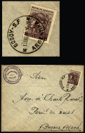 Cover Sent From GODOY (Santa Fe) To Buenos Aires On 14/JA/1944, VF Quality - Lettres & Documents