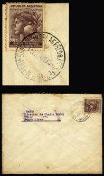 Cover Sent From SAN MARTIN DE LAS ESCOBAS (Santa Fe) To Buenos Aires On 11/JA/1944. - Brieven En Documenten