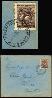 Cover Posted In CUCHA CUCHA (Buenos Aires) On 10/JA/1944, VF Quality - Briefe U. Dokumente