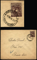 Cover Sent From ARRUFO (Santa Fe) To Buenos Aires On 8/JA/1944, VF Quality - Briefe U. Dokumente