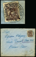 Cover With Postmark Of "GENERAL RACEDO" (Entre Rios) Sent To Buenos Aires On 7/JA/1944, VF Quality, On Back Bearing... - Brieven En Documenten