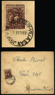 Cover Sent From VILLA SAN JOSÉ (Entre Rios) To Buenos Aires On 3/DE/1943, VF Quality - Brieven En Documenten