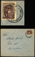 Cover Sent From DIAZ (Santa Fe) To Buenos Aires On 17/NO/1943. - Lettres & Documents