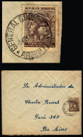 Cover Sent From GENERAL GUIDO (Buenos Aires) To Buenos Aires City On 2/NO/1943, VF Quality - Brieven En Documenten