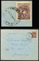 Cover Posted From CHENAUT (Buenos Aires) In 1943 To Buenos Aires - Lettres & Documents