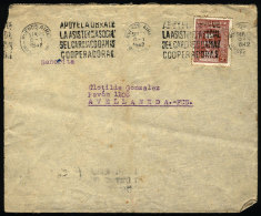 Cover Mailed On 25/SE/1942, With Slogan Cancel About Social Aid For People With Heart Diseases (topic Medicine,... - Brieven En Documenten