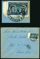 Cover Posted From PEHUAJÓ (Buenos Aires) On 28/JUL/1941 To Buenos Aires, VF Quality - Lettres & Documents