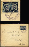 Cover With Blue Postmark Of "ORTIZ DE ROSAS" (Buenos Aires) Posted On 22/MAY/1941, VF Quality - Lettres & Documents