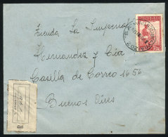 Registered Cover Sent From YRAIZOZ (B.Aires) To Buenos Aires On 5/MAY/1941, VF Quality - Brieven En Documenten