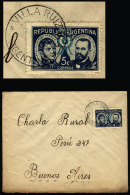 Cover Sent From VILLA RUIZ (Buenos Aires) To Buenos Aires City In MAY/1941, VF Quality - Lettres & Documents