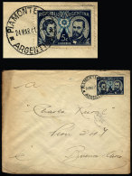 Cover Sent From PIAMONTE (Santa Fe) To Buenos Aires On 24/MAR/1941. - Lettres & Documents