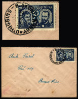 Cover Sent From "O'HIGGINS" (Buenos Aires) To Buenos Aires City On 13/MAR/1941, VF Quality - Lettres & Documents