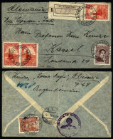 Airmail Cover Sent To Hassel (Germany) On 22/OC/1940 Via CONDOR LATI, With Postmark Of "LOMA NEGRA", With Nazi... - Lettres & Documents